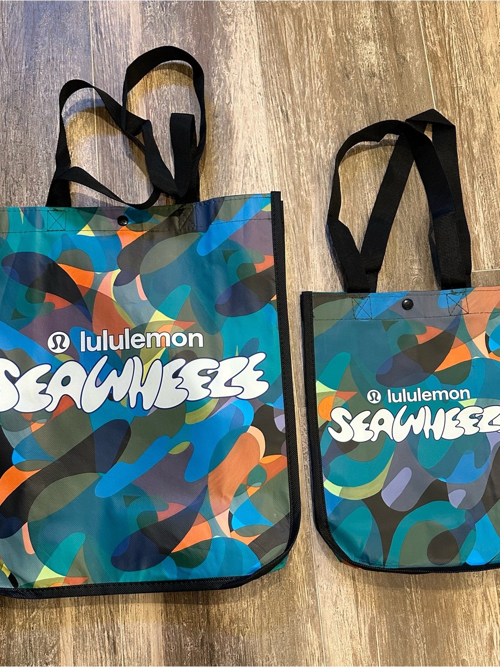 lululemon athletica SeaWheeze 2026 Limited Edition Multicolor 2 Shopping Tote